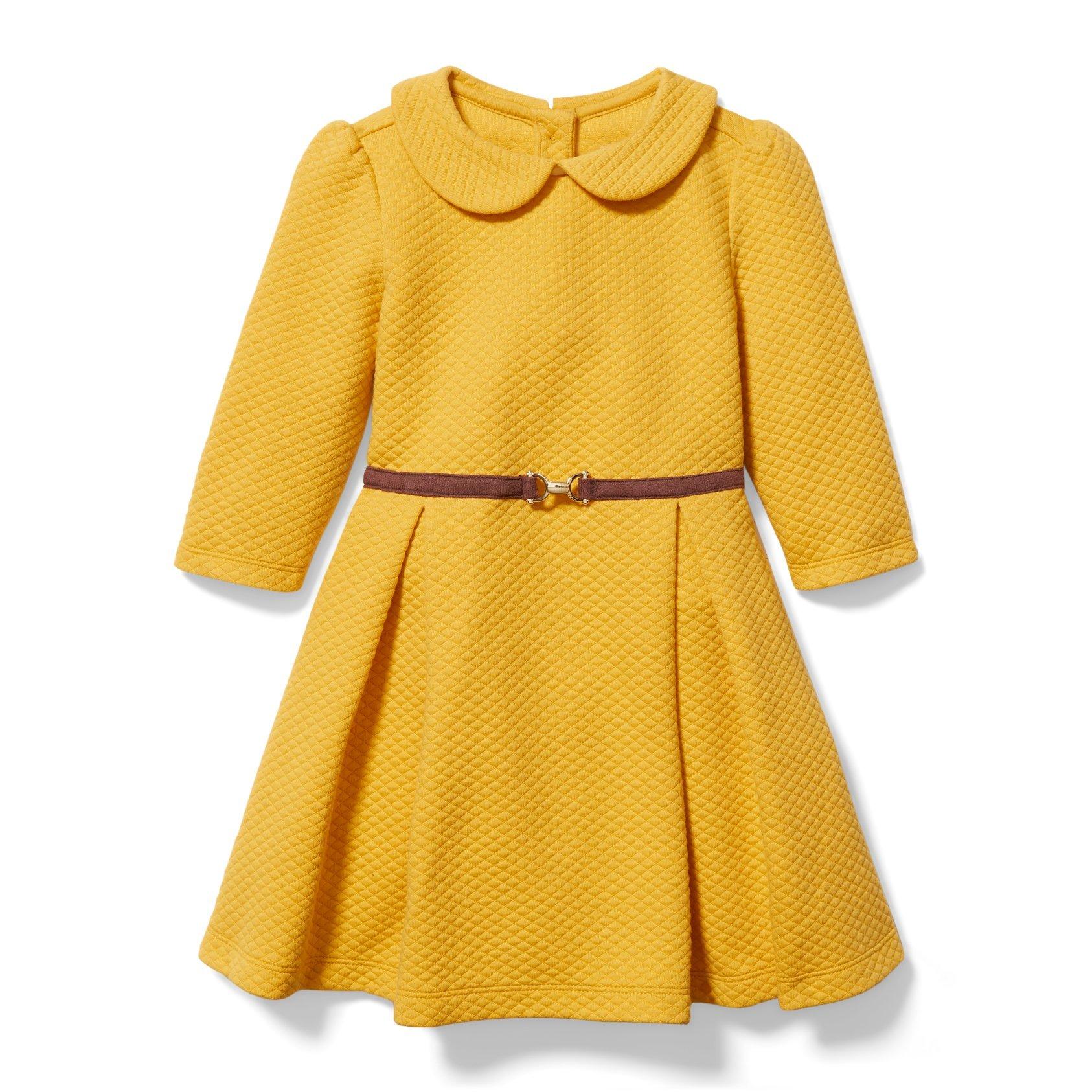 Collared Quilted Dress image number 0