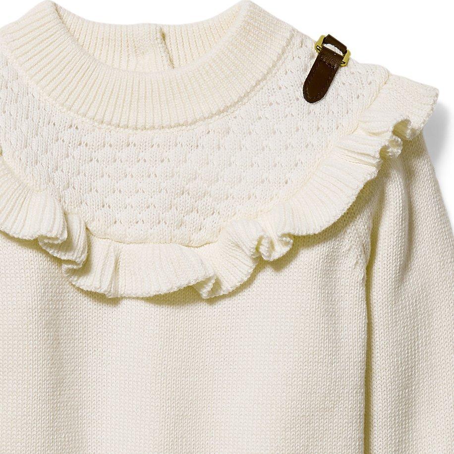 Ruffle Neck Sweater image number 1