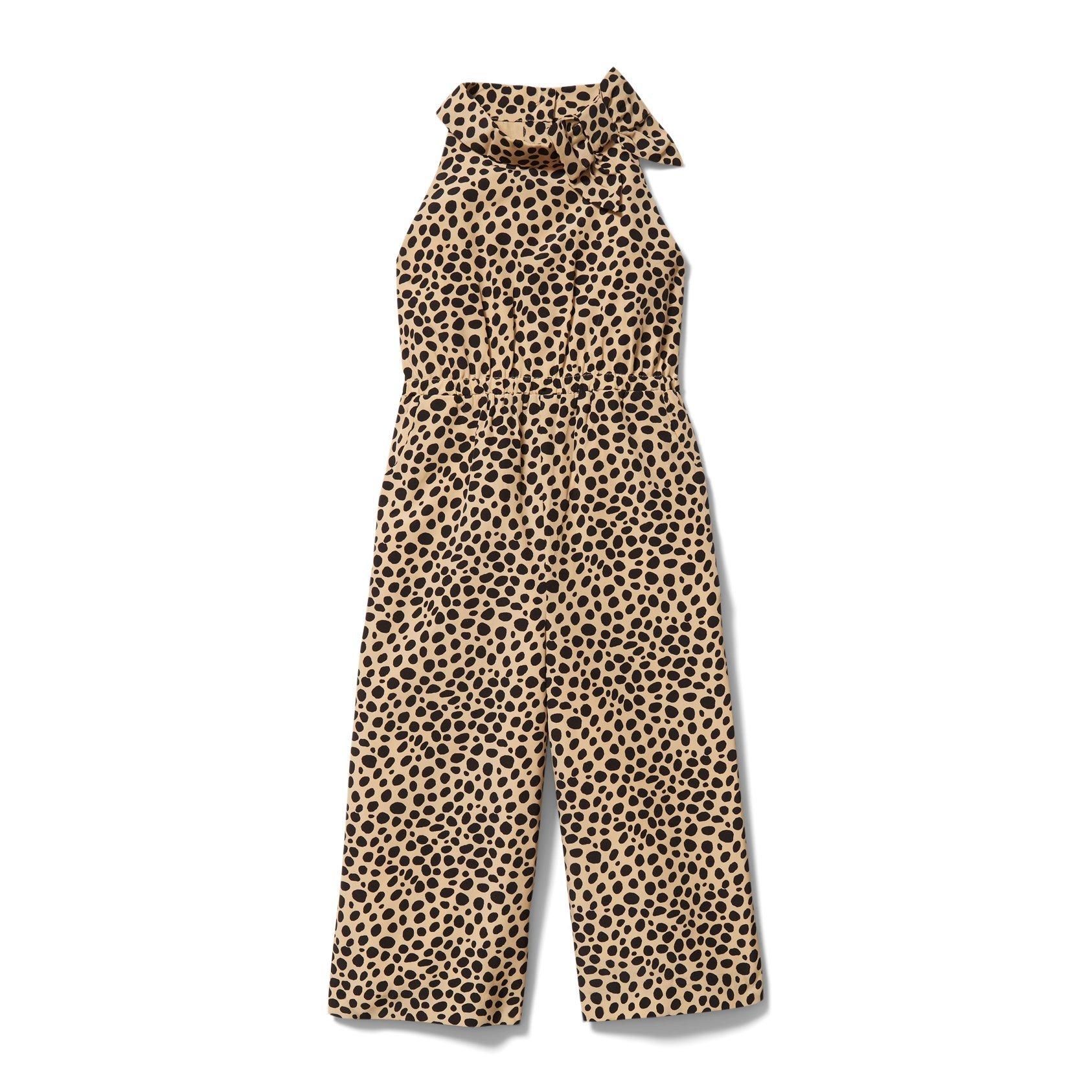 Girl Desert Storm Leopard Leopard Jumpsuit by Janie and Jack