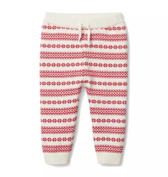 Baby Fair Isle Sweater Pant image number 0