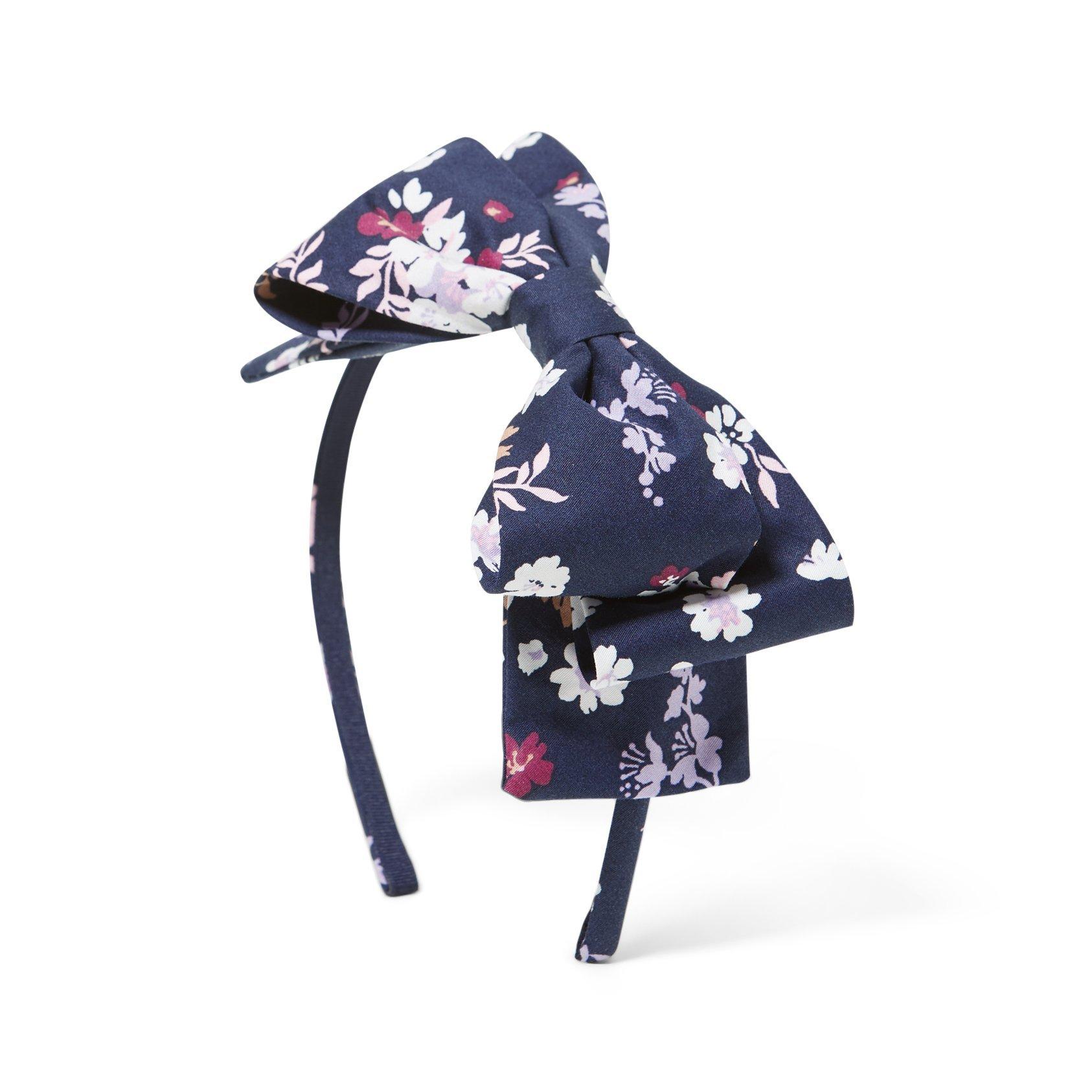 Floral Bow Headband