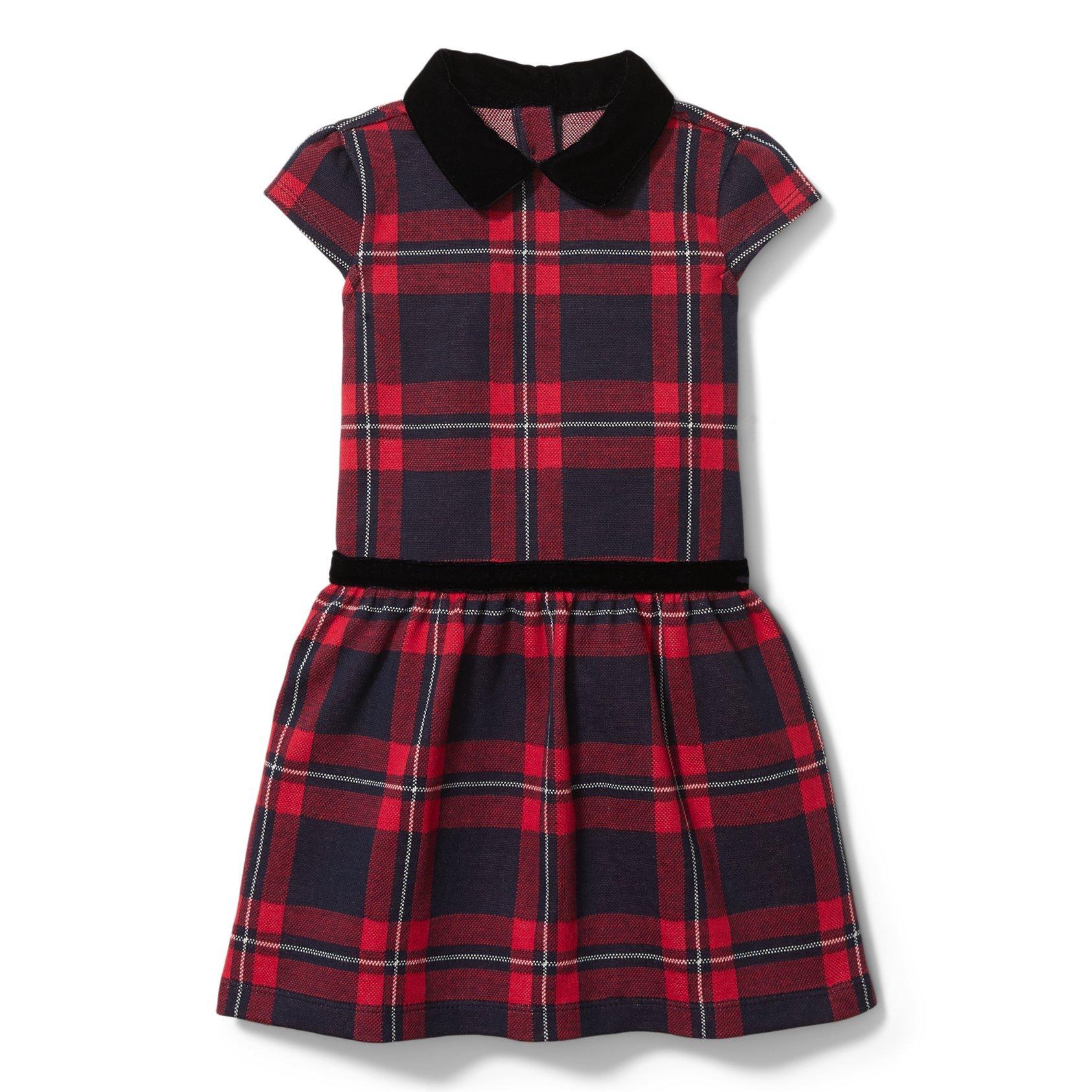 Plaid Jacquard Dress