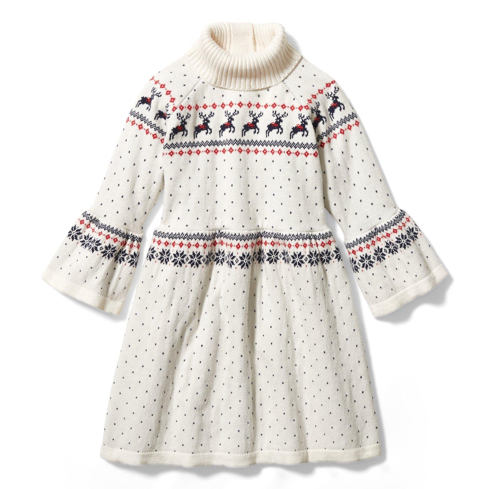 Reindeer Sweater Dress image number 0