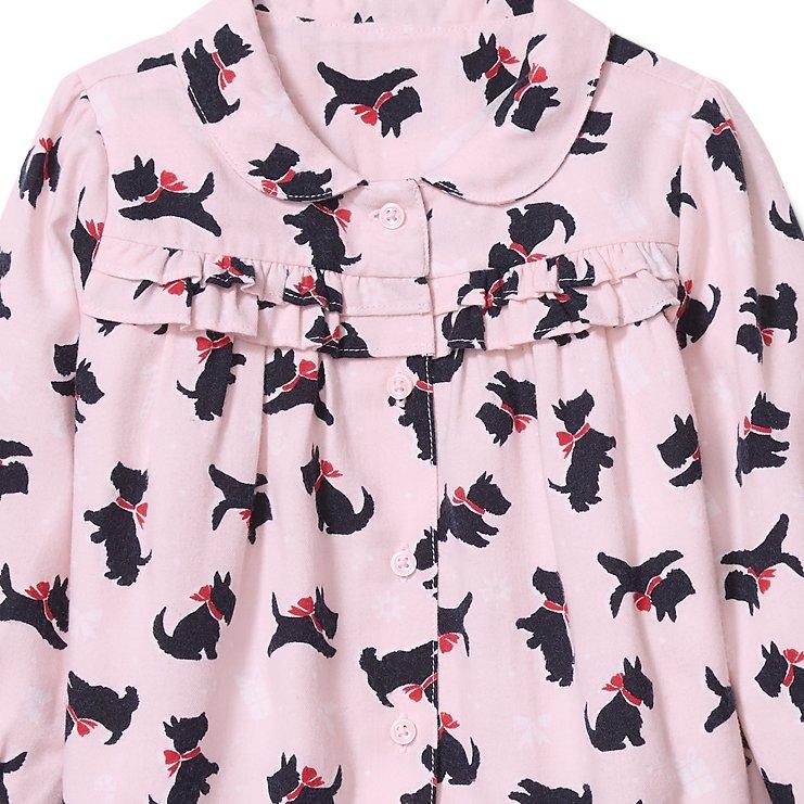 Dog Print Pajama Set  image number 1