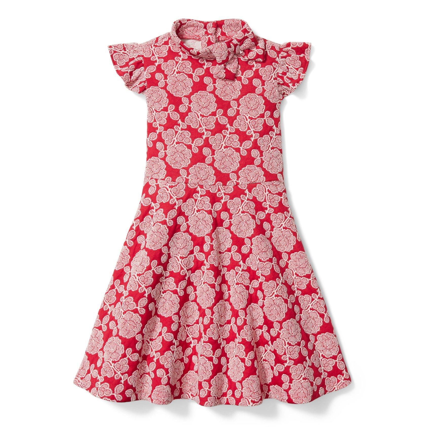 Floral Jacquard Dress image number 0