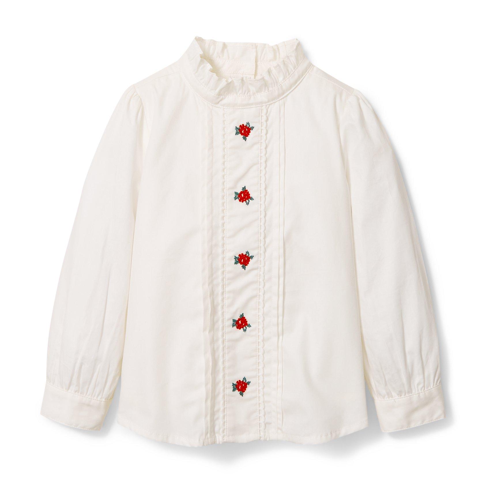 Ruffle Rose Top