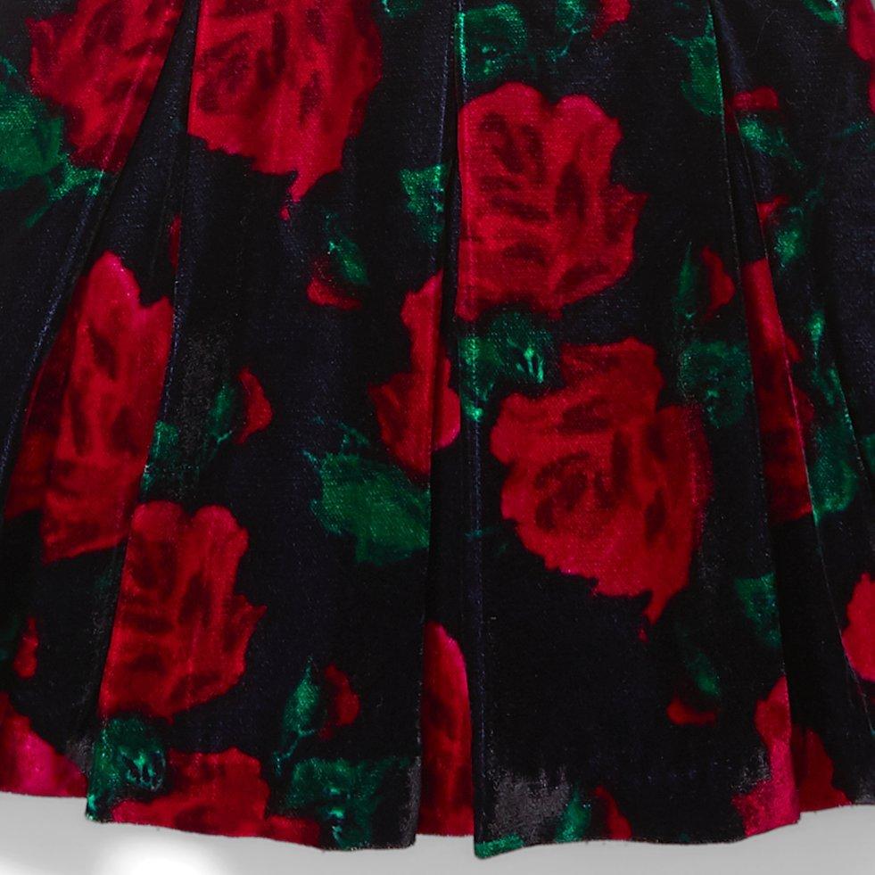 Rose Velvet Skirt  image number 1