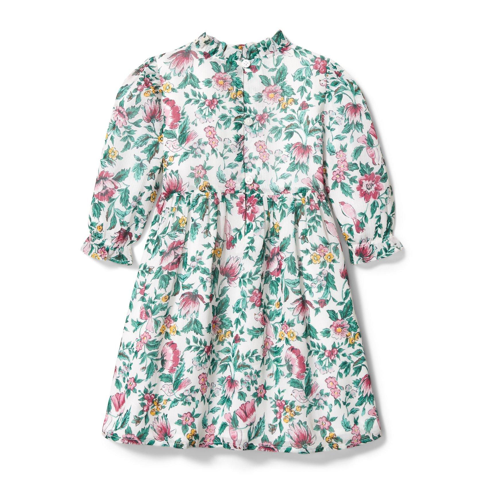 Floral Puff Sleeve Dress image number 3