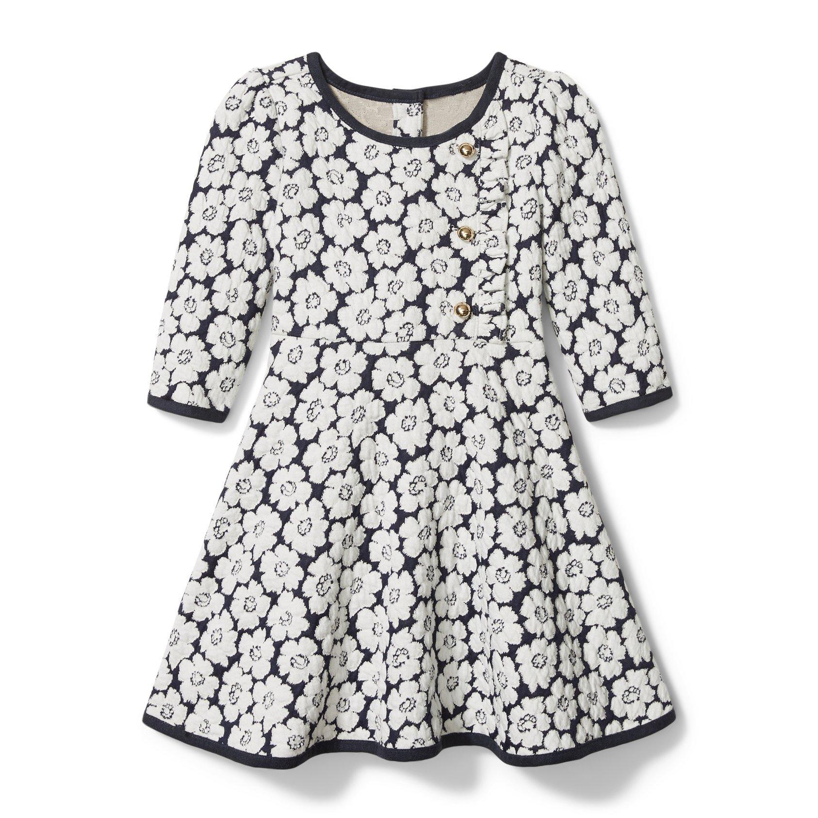 Floral Jacquard Dress image number 0