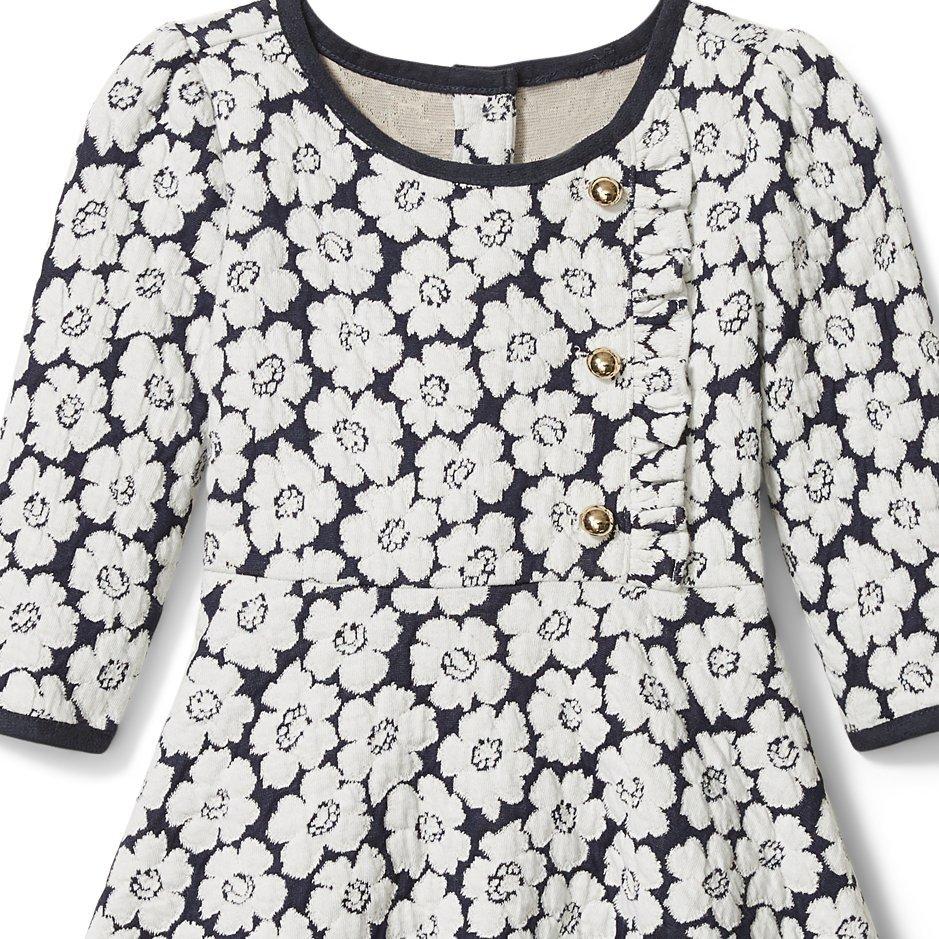 Floral Jacquard Dress image number 1