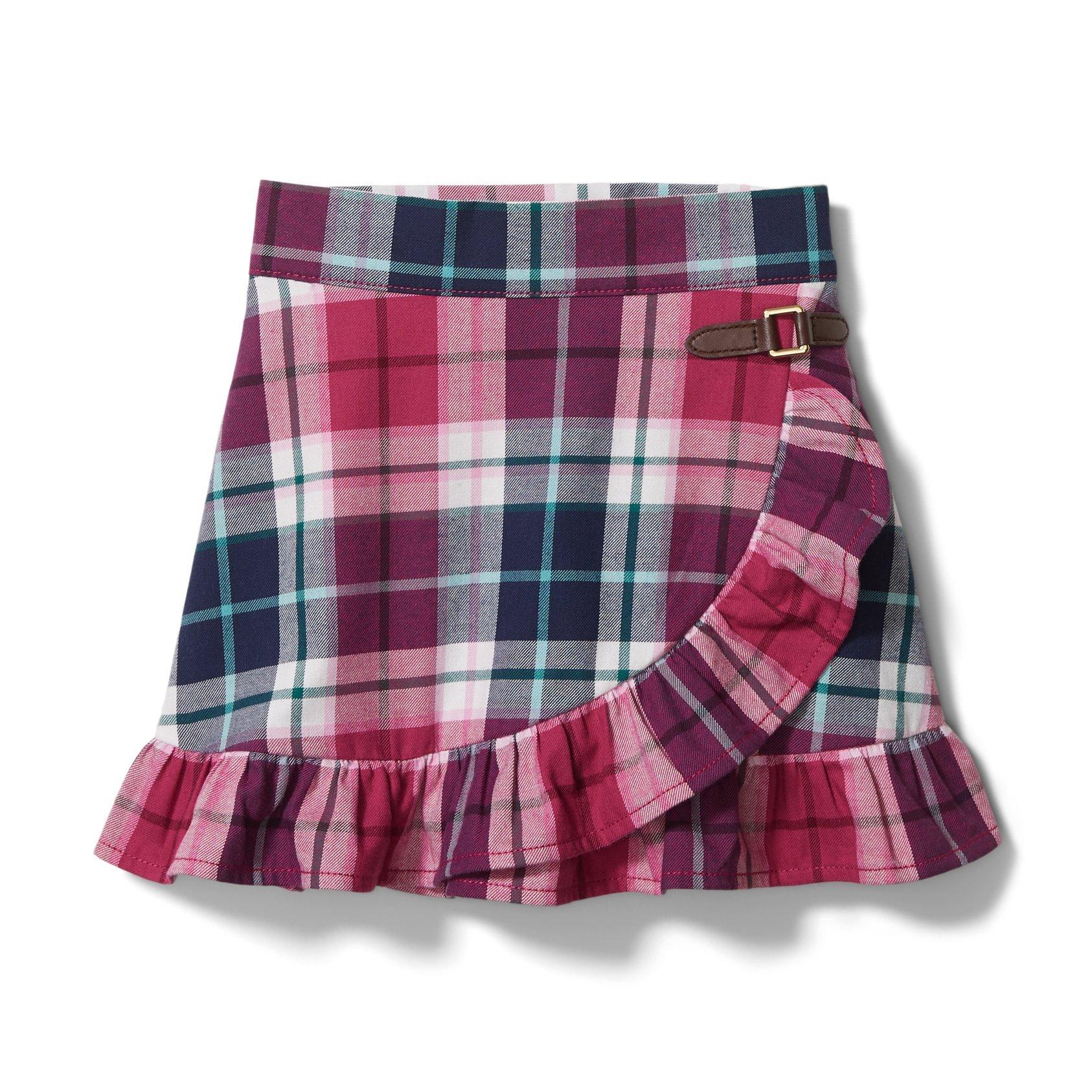 Plaid Ruffle Skirt  image number 0