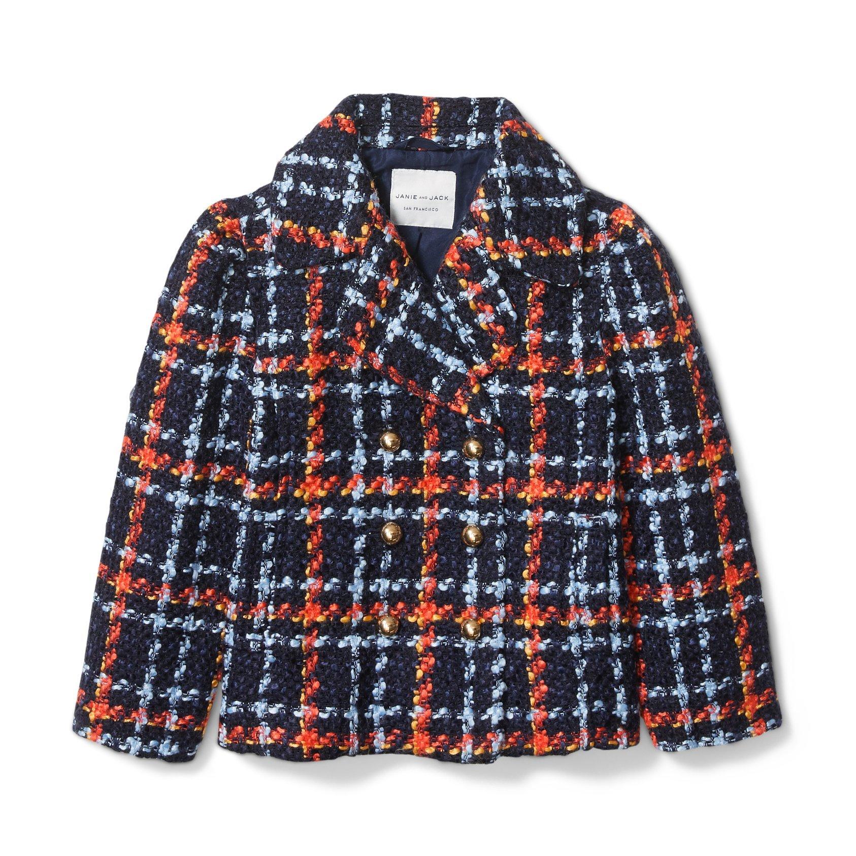 Plaid Bouclé Jacket