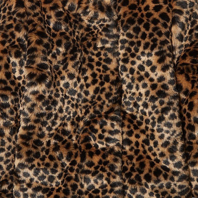 Leopard Faux Fur Coat image number 2