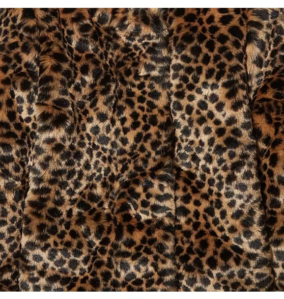 Leopard Faux Fur Coat image number 2