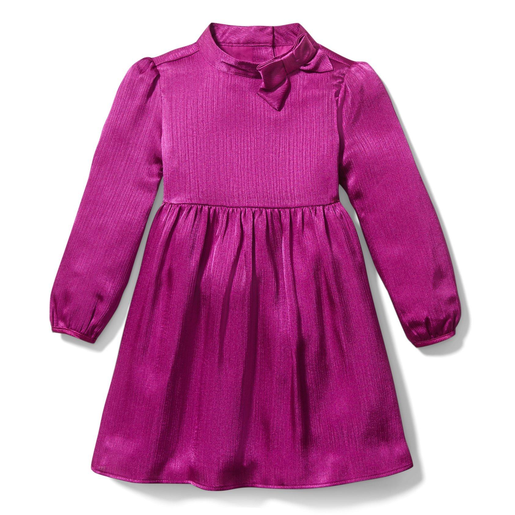 Bow Mock Neck Dress image number 0