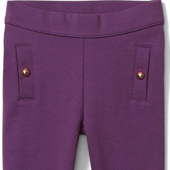Button Ponte Pant image number 1