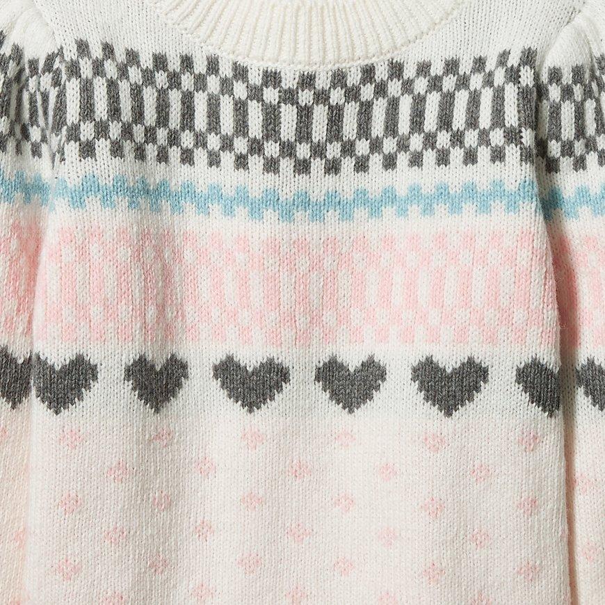 Heart Fair Isle Sweater image number 1