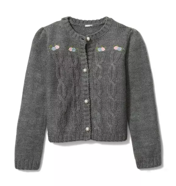 Embroidered Cardigan image number 0