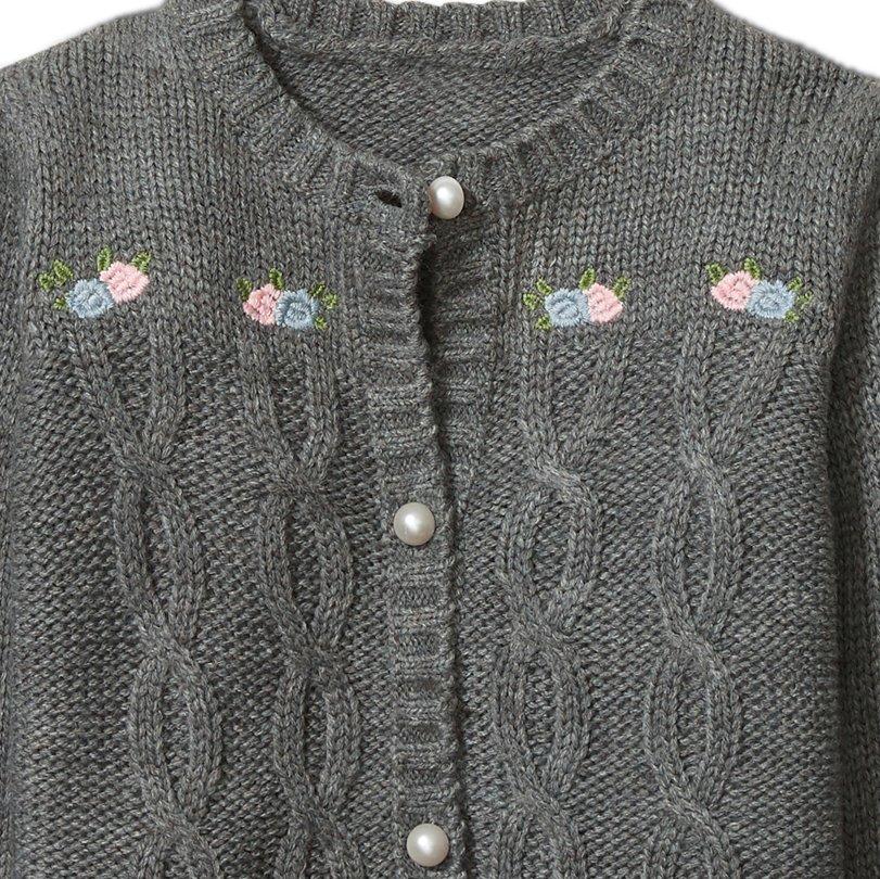 Embroidered Cardigan image number 1