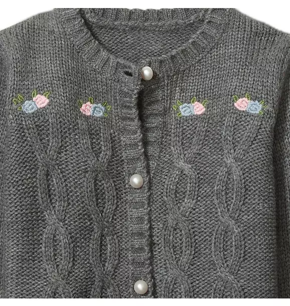 Embroidered Cardigan image number 1