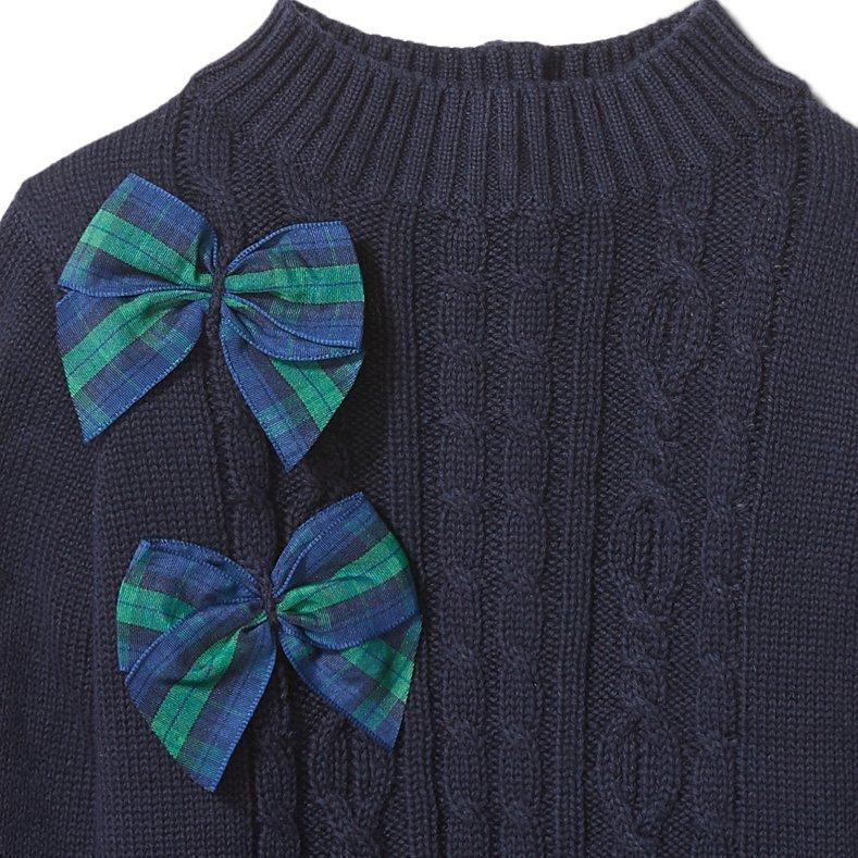 Peplum Bow Sweater image number 1