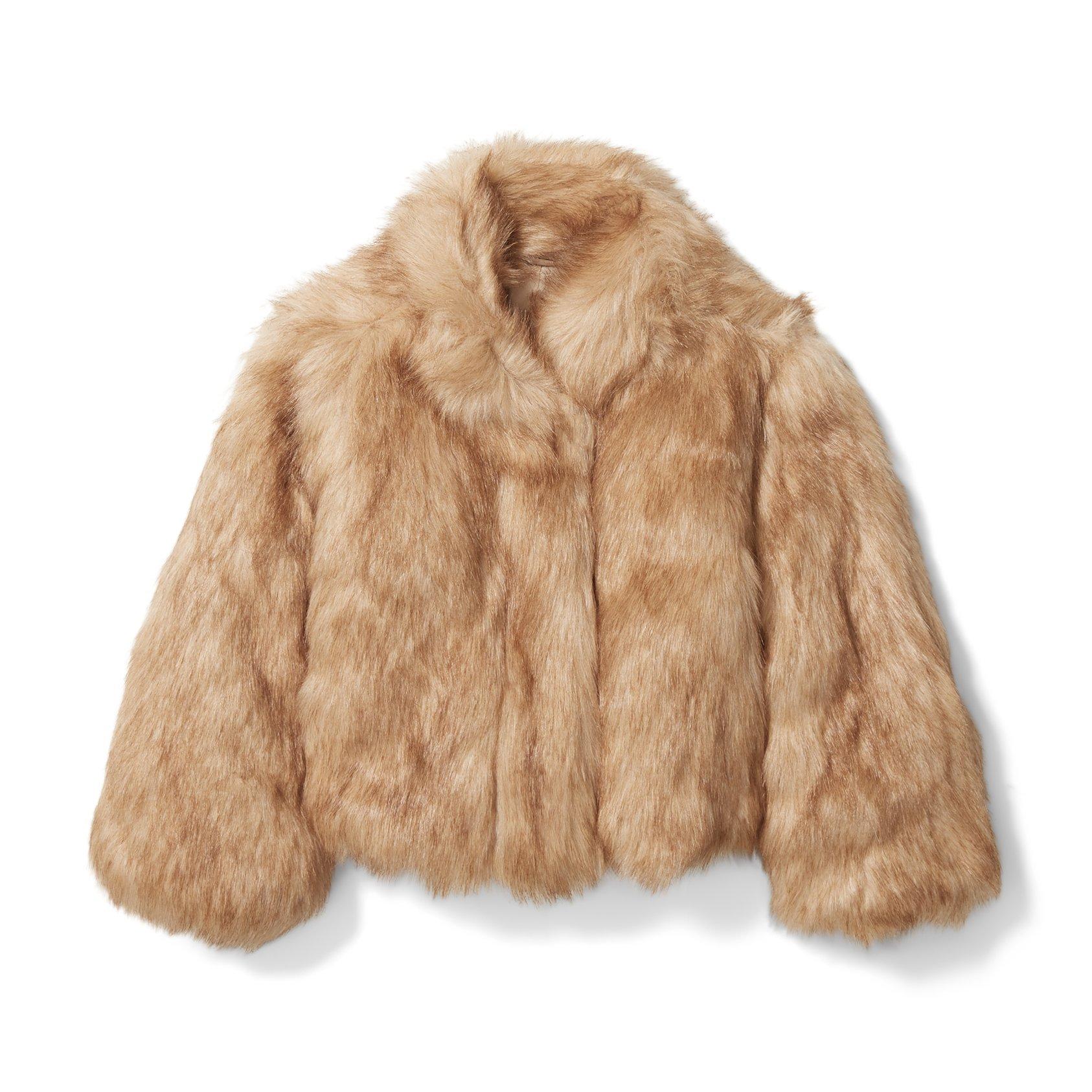 Faux Fur Cropped Jacket  image number 0