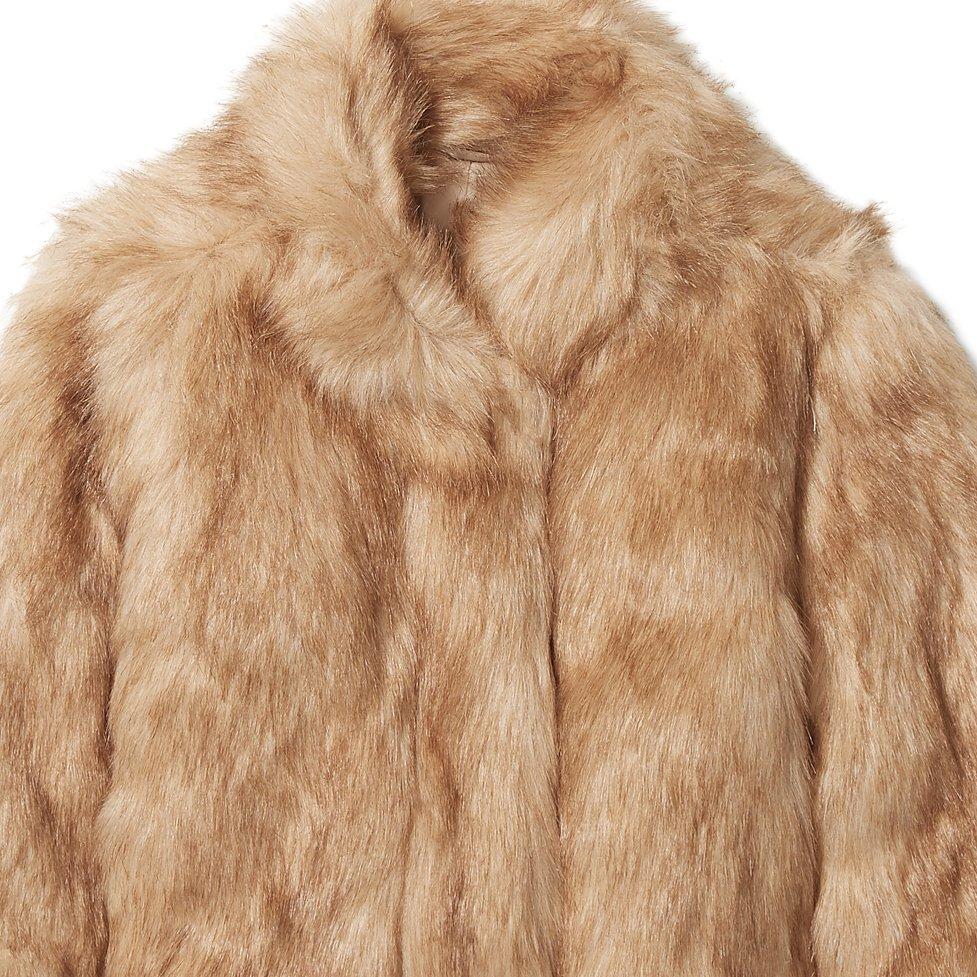 Faux Fur Cropped Jacket  image number 1