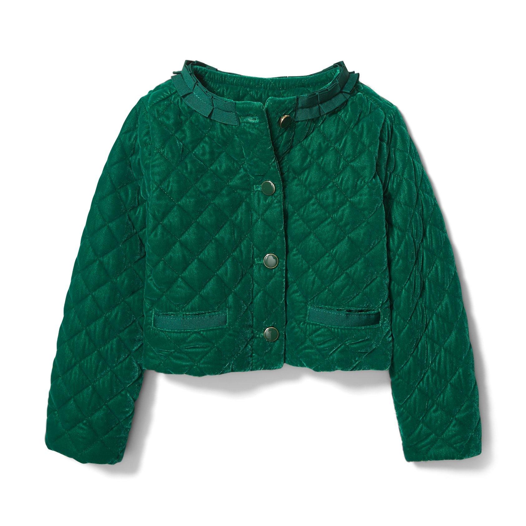 Velvet Quilted Jacket image number 0