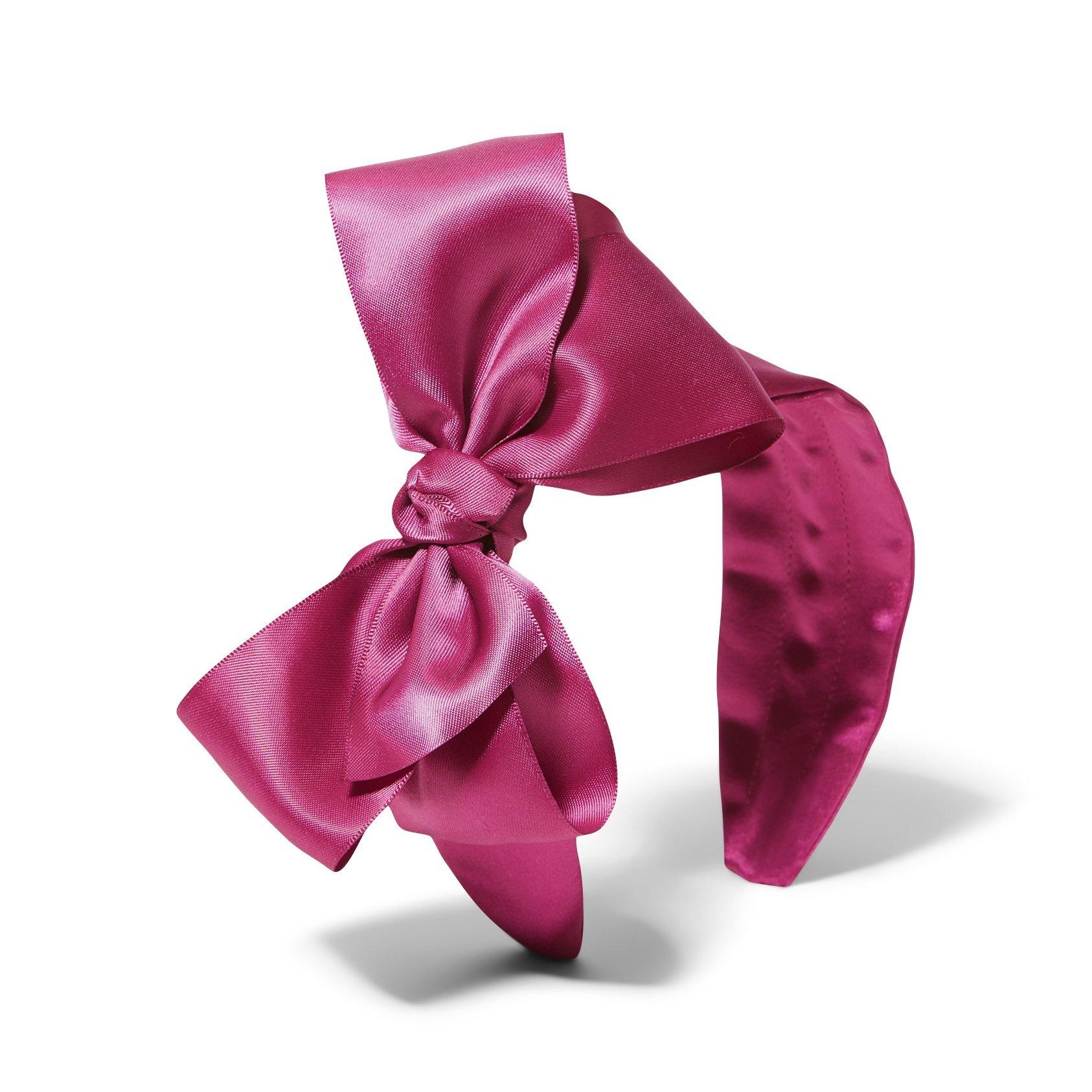 Satin Bow Headband image number 0