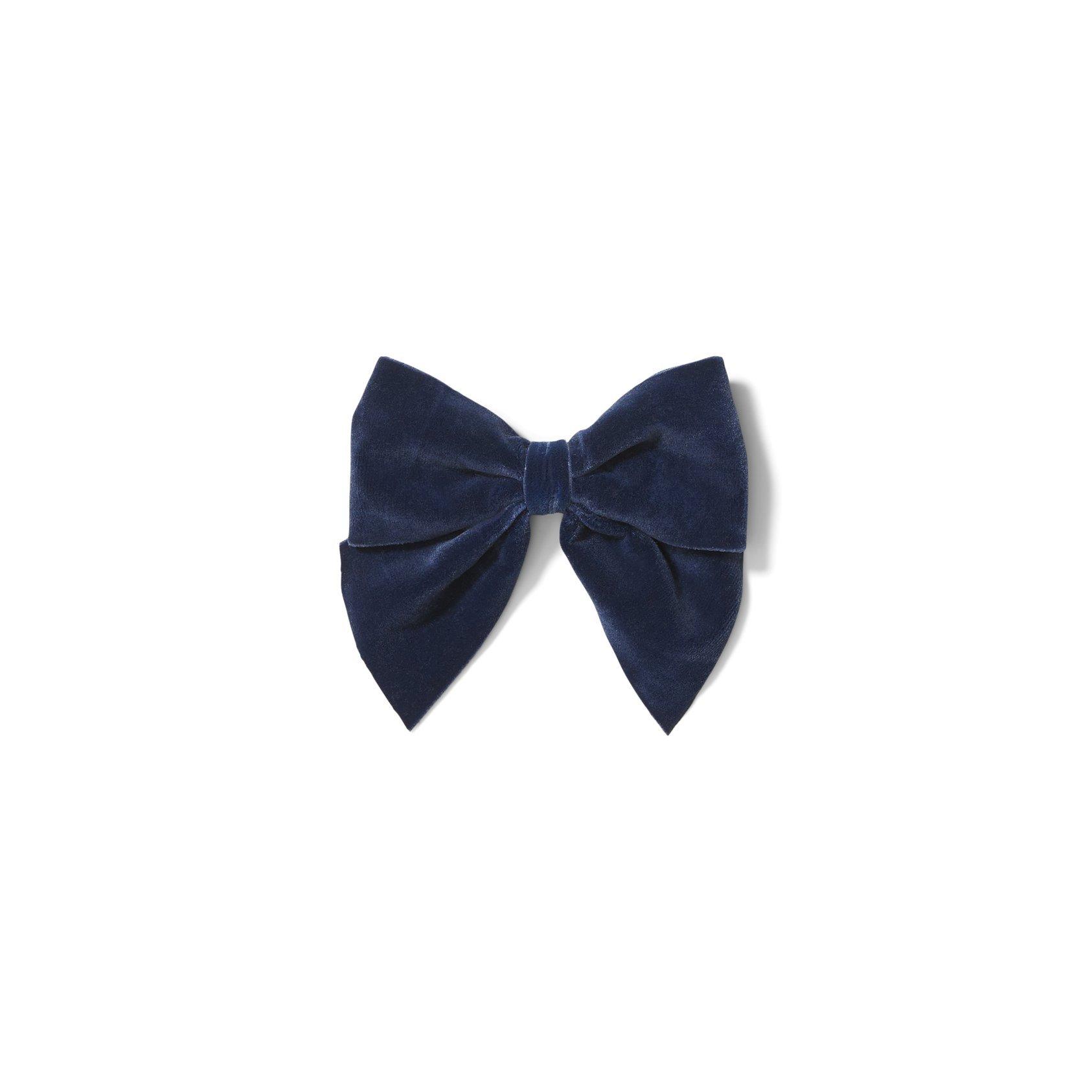 Velvet Bow Barrette image number 0