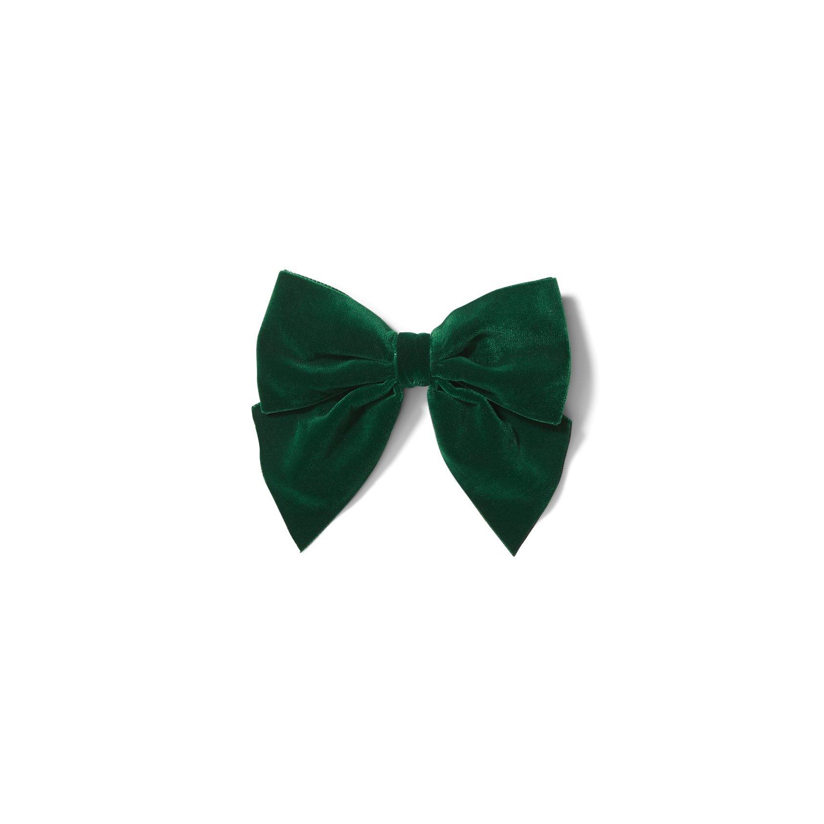 Velvet Bow Barrette image number 0