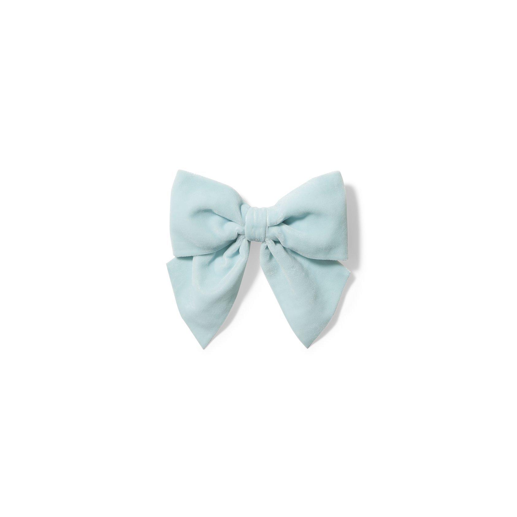 Velvet Bow Barrette image number 0