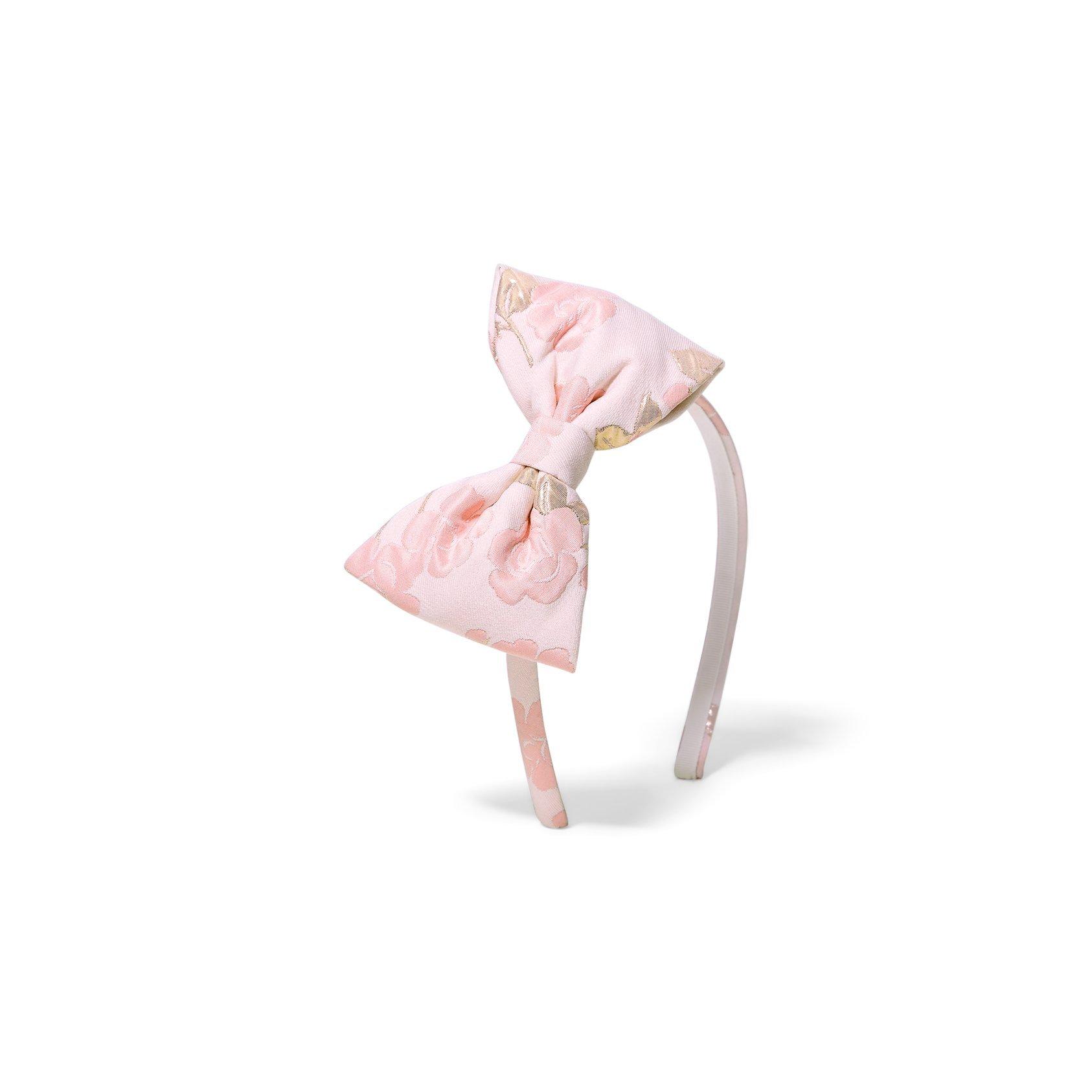 Floral Bow Headband  image number 0