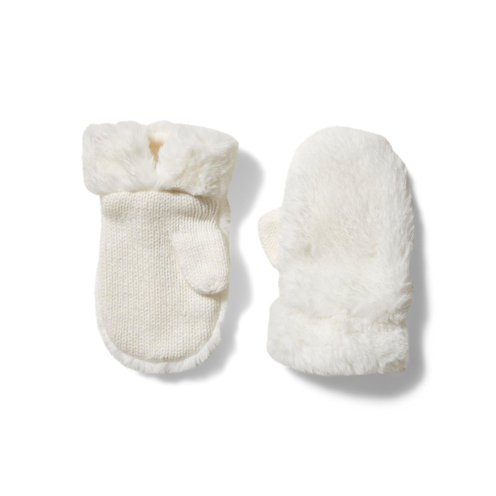 Faux Fur Mittens image number 0