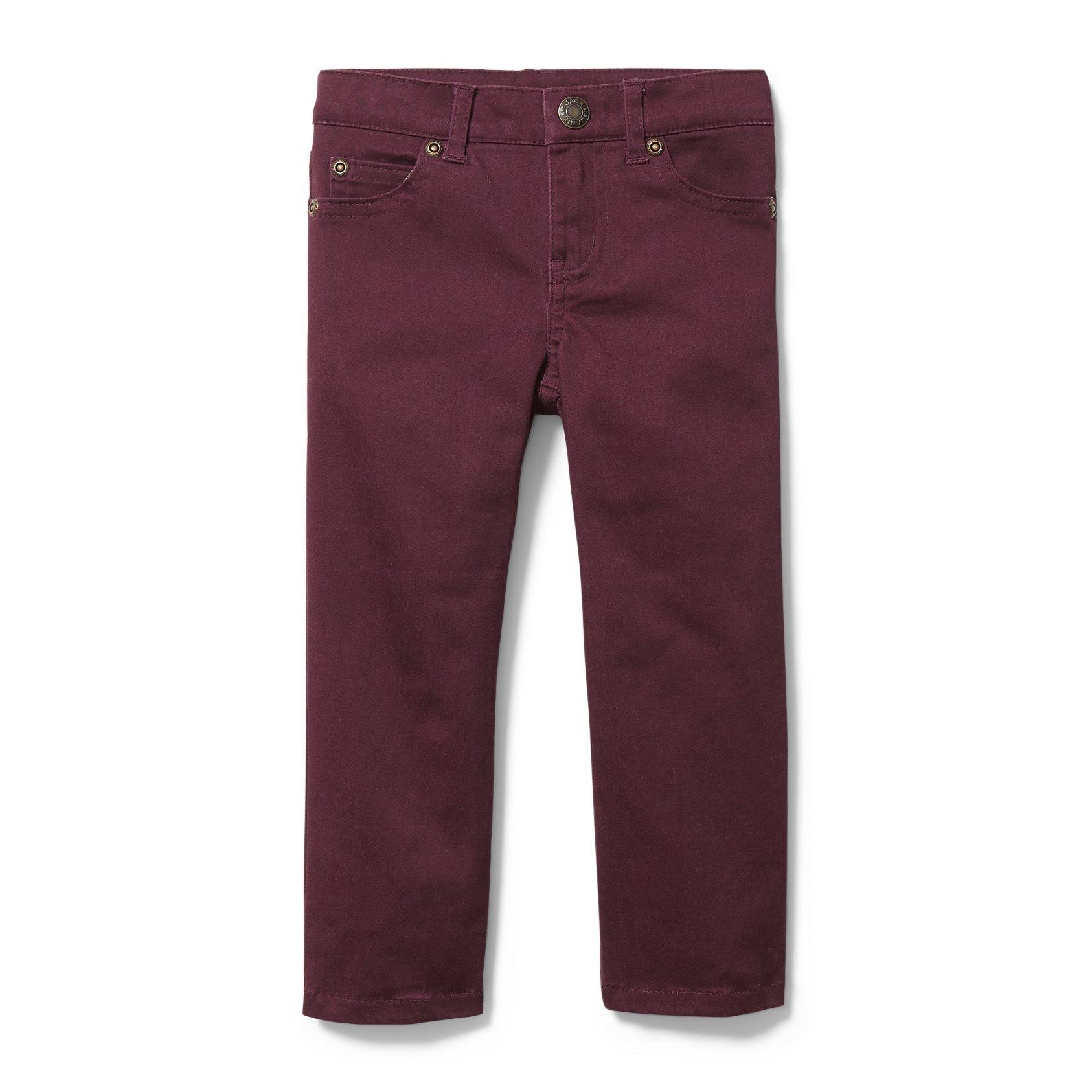 Sateen Straight Pant