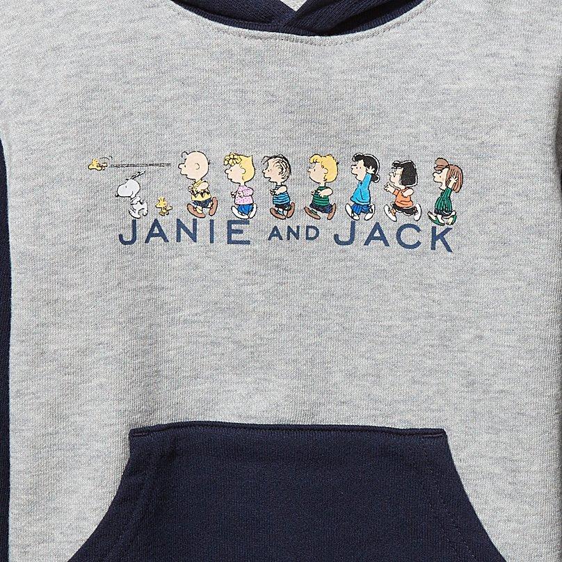 PEANUTS™ Colorblocked Hoodie image number 1
