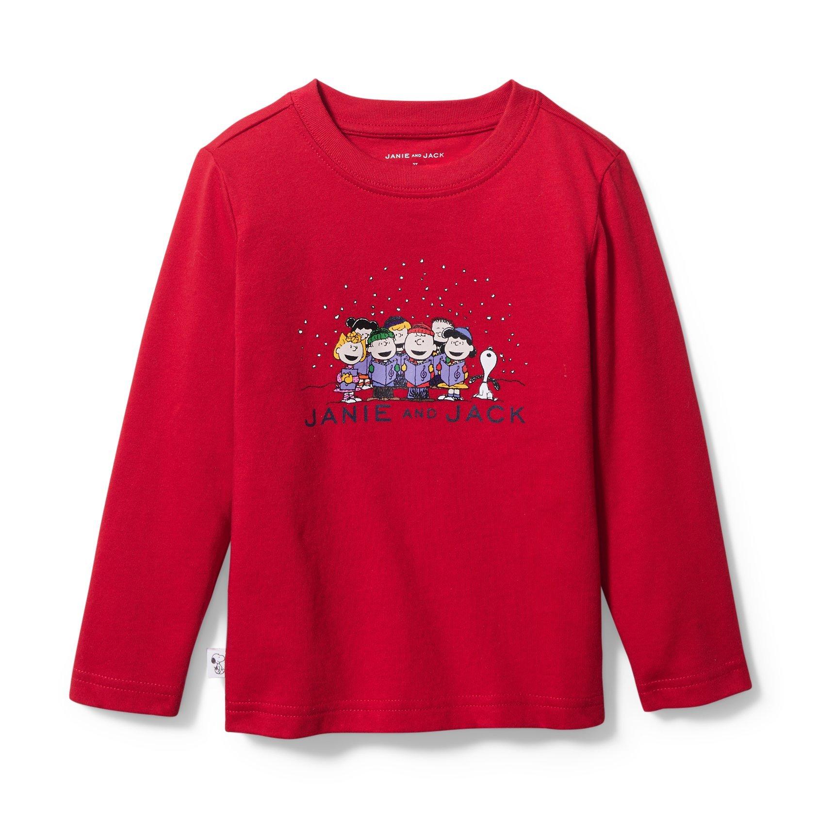PEANUTS™ Caroling Tee image number 0
