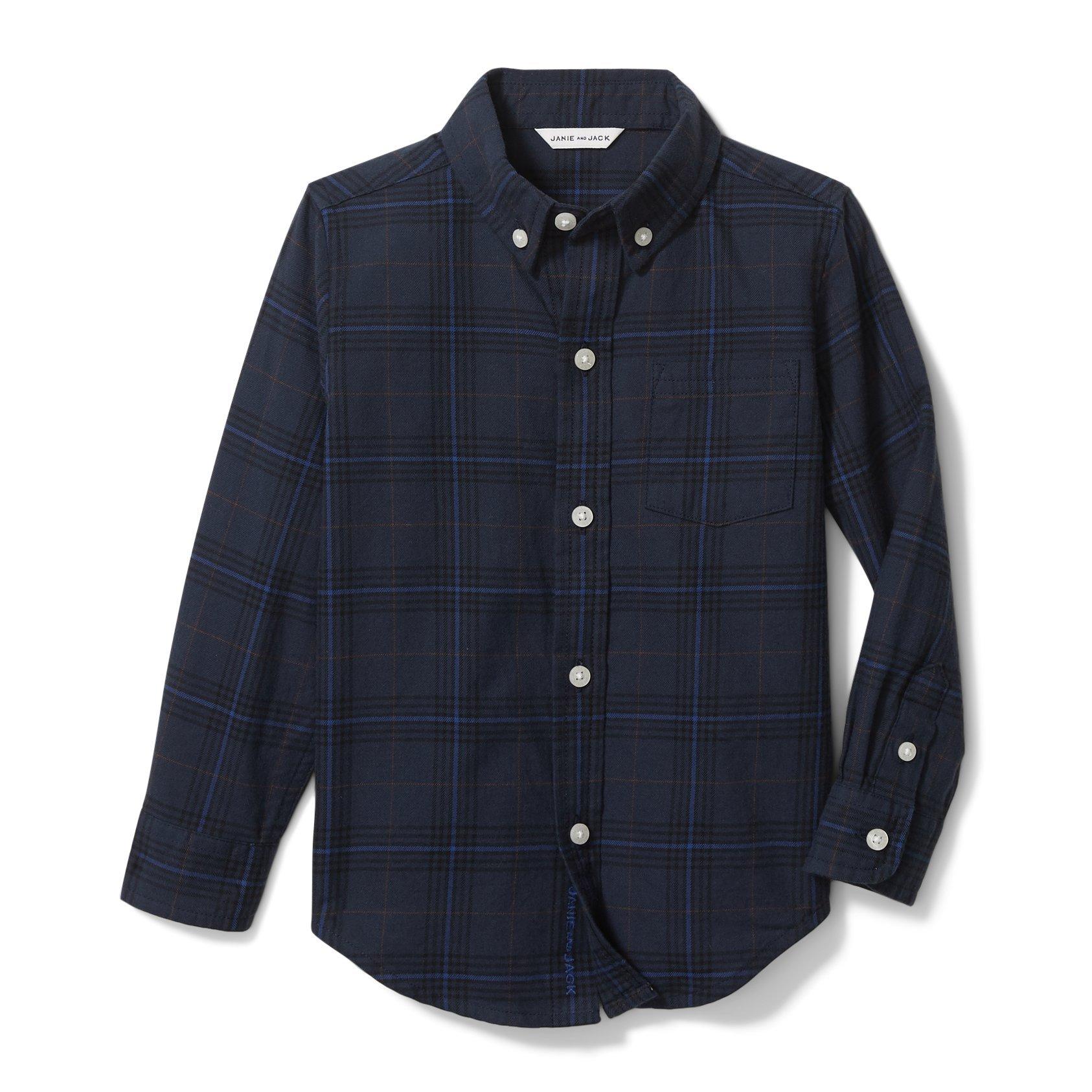 Brushed Twill Plaid Shirt image number 0