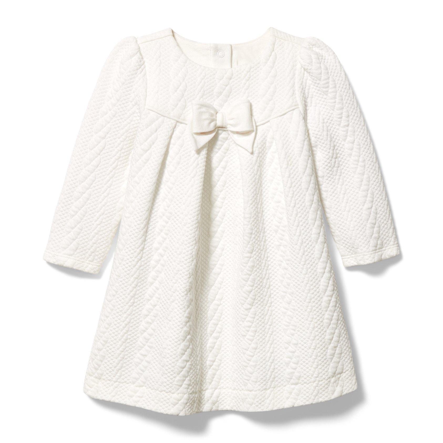 Baby Quilted Bow Dress image number 0