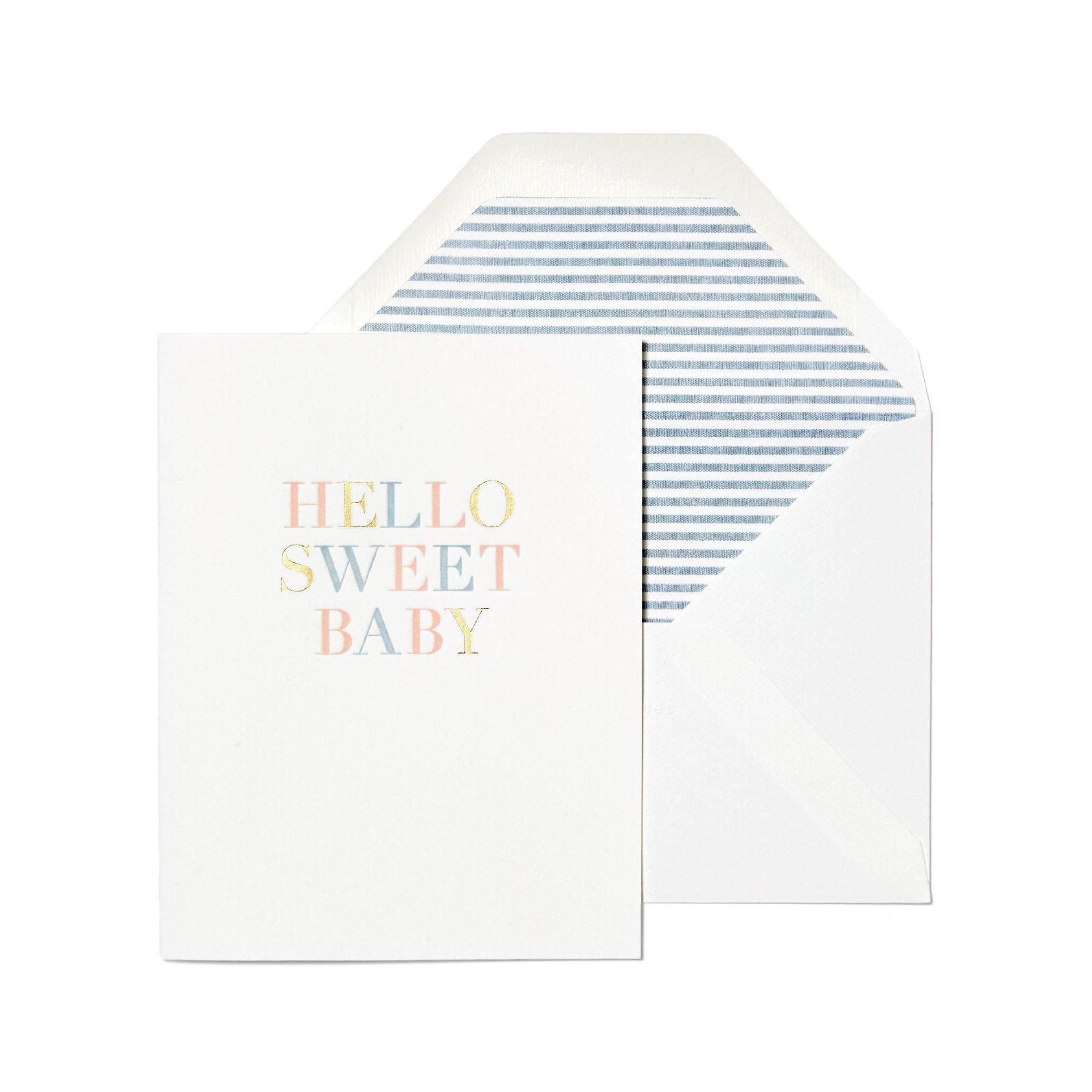 Sugar Paper Hello Sweet Baby Card  image number 0