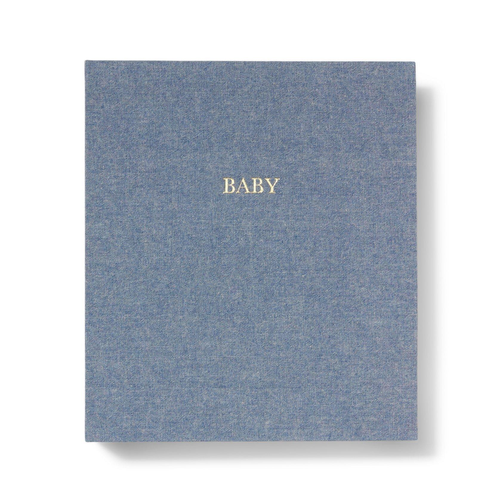 Sugar Paper Chambray Baby Book image number 1