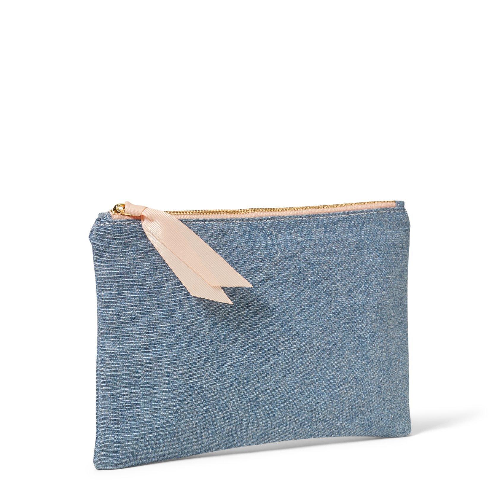 Sugar Paper Chambray Pouch image number 0
