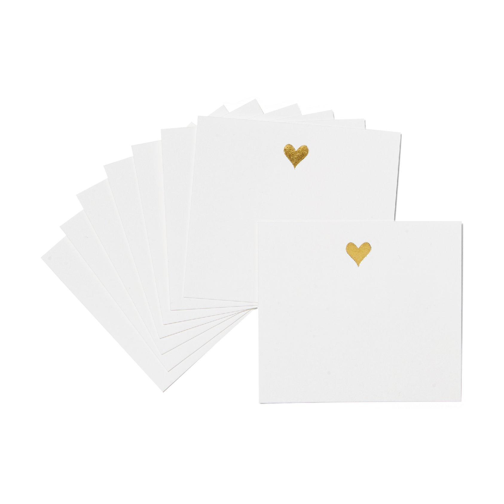 Sugar Paper Gold Heart Lunch Box Notes image number 0