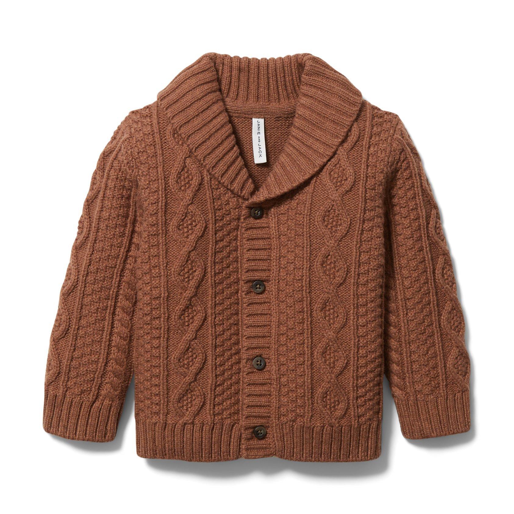 Baby Cable Knit Cardigan image number 0