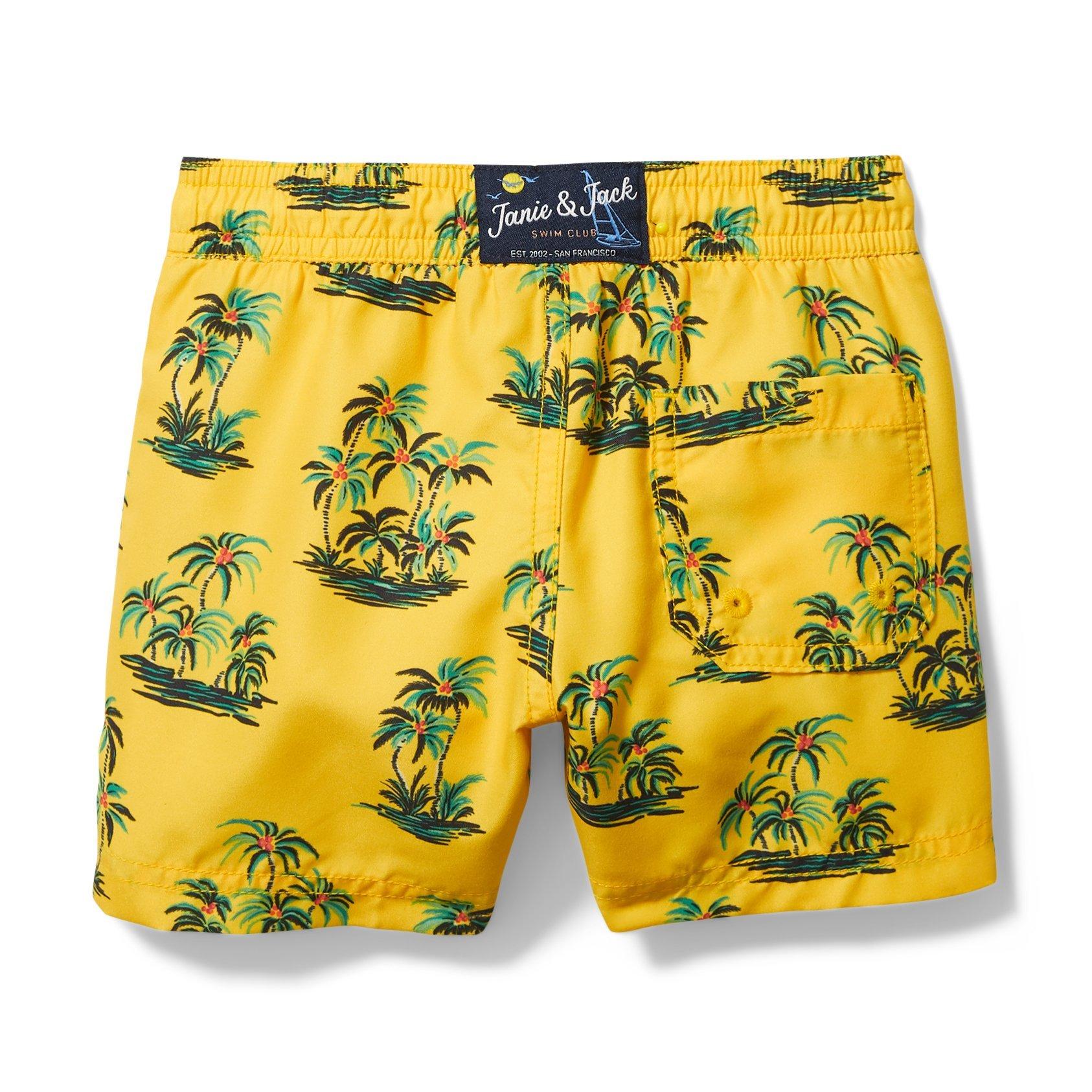 Palm Tree Swim Trunk image number 3