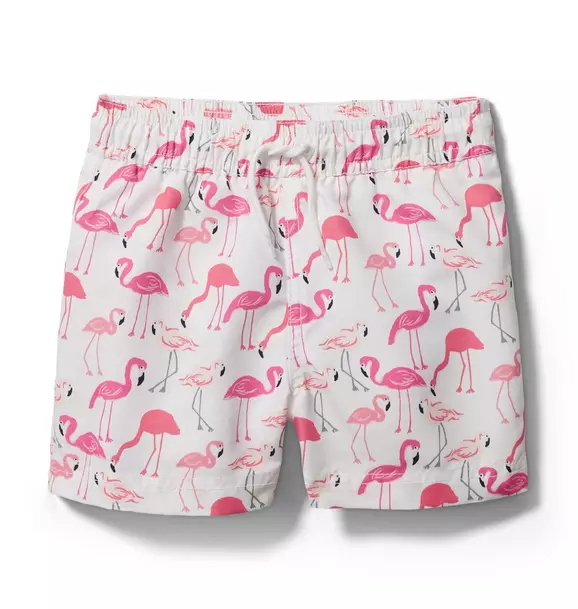 Flamingo Swim Trunk