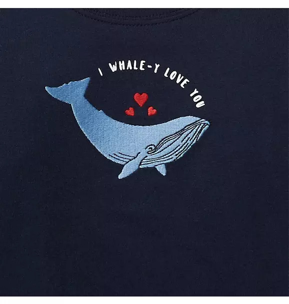 Whale Love Layered Tee image number 1