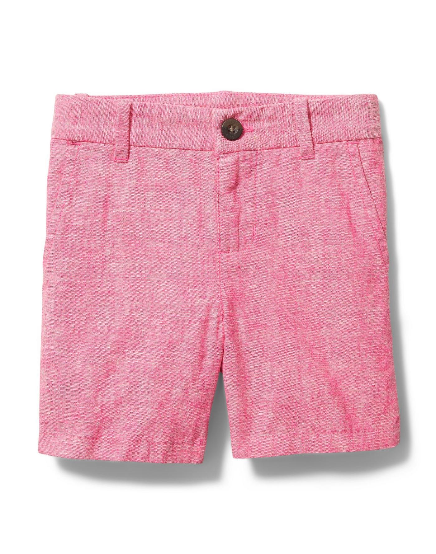 twin matching spring matches, pink shorts