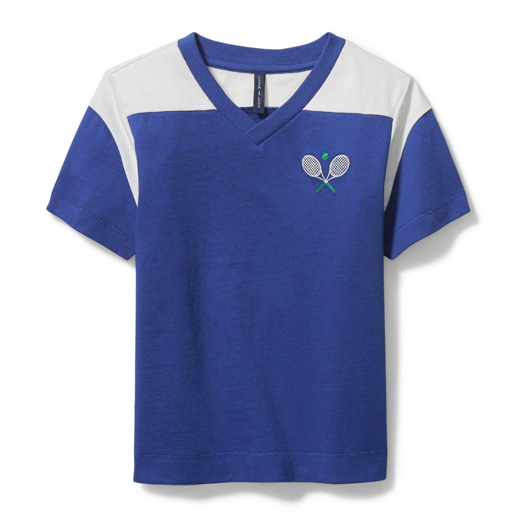 Colorblocked Tennis Tee image number 0
