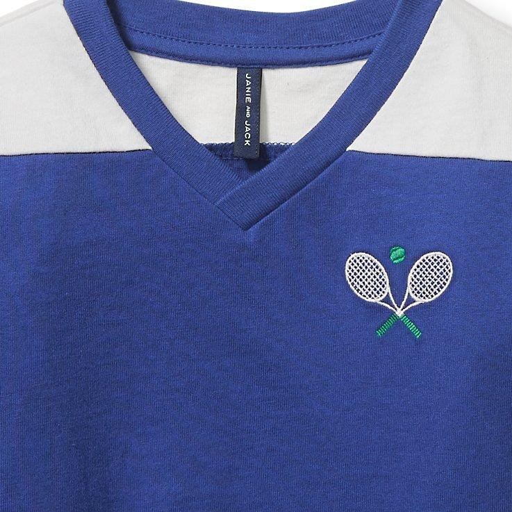 Colorblocked Tennis Tee image number 1